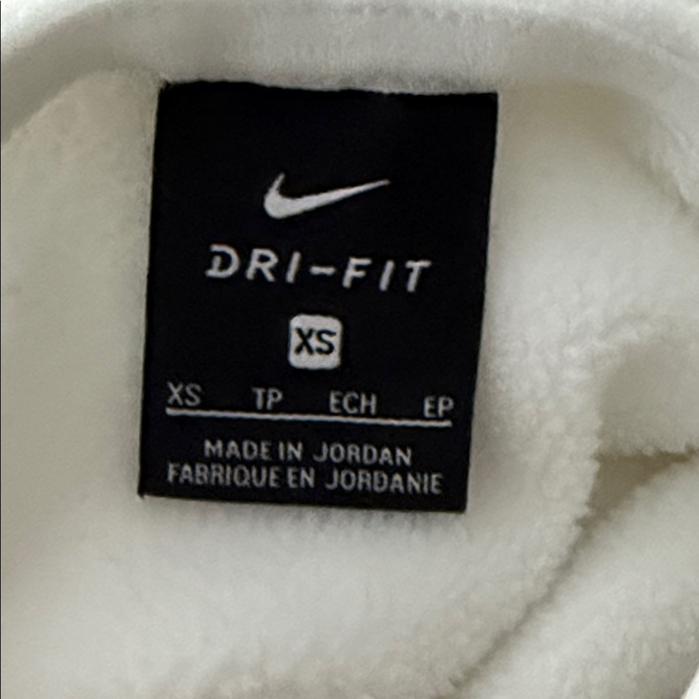 Nike White Hoodie with Black Swoosh ( unisex) - Picture 11 of 11